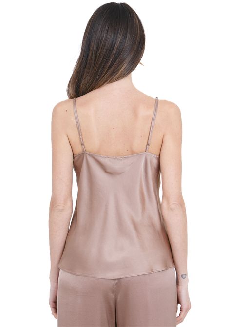SILK SATIN SLIP FORTE FORTE | Top | 14585MYTOP3002